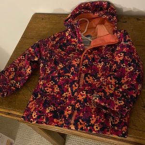 Girls 2 piece convertible winter coat